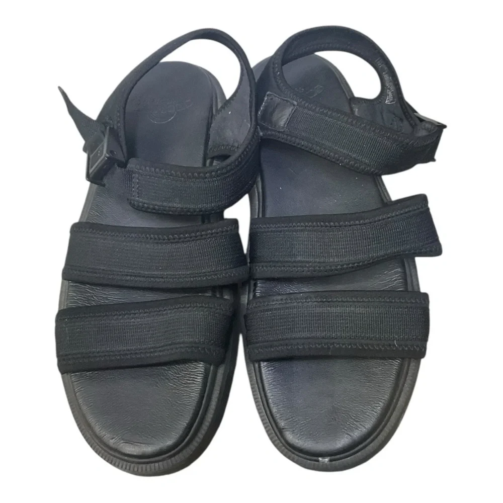 🔥 Dr. Martens Effra Tech‎ Sandals Men’s Size 11 — All-Black Strapped Utility